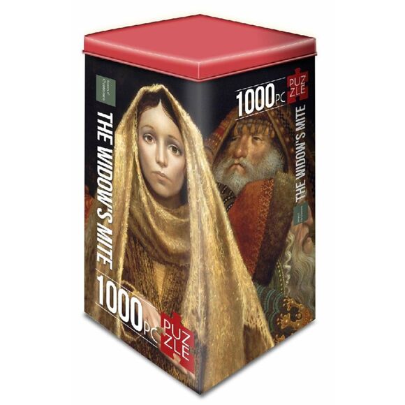 James Christensen The Widow's Mite 1000 pc Jigsaw Puzzle - Picture 1 of 12